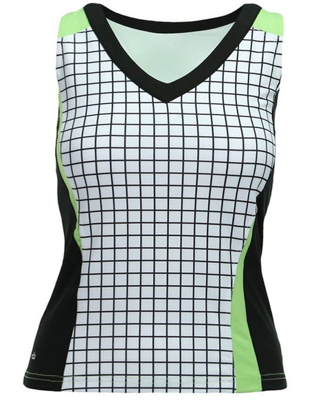 Bolle Shirt Womens Medium Green Sleeveless Golf Tennis Top Activewear Tank  