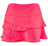 Lucky in Love  ~ Coral Scallop Skirt
