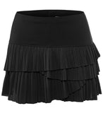 Lucky in Love ~ Pindot Pleat Scallop Skirt
