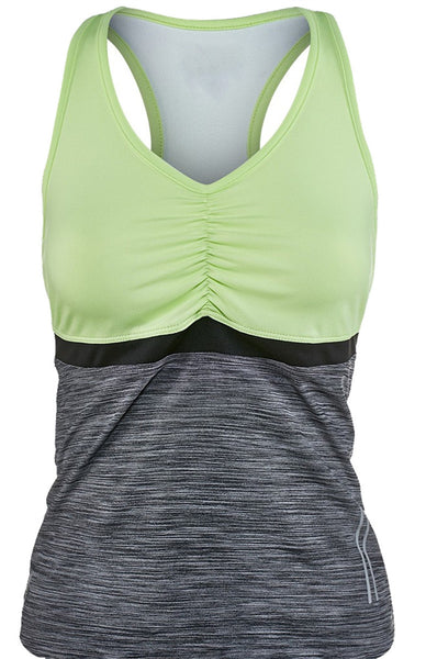 Bolle Shades of Grey Rouched Tank