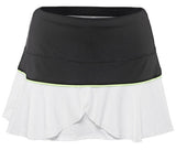 Lucky in Love  ~  Fade to Black Flounce Skort