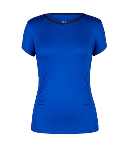 Tail Tennis - Playful Blue Hannie Short Sleeve Shirt