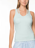 Lucky in Love ~ American Love Story Acid Cutout Tank